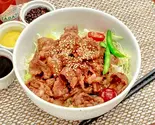焼肉カルビ丼(300g) BBQ Spare Rib Rice Bowl (300g)(東京ステーキ丼 ガブス)