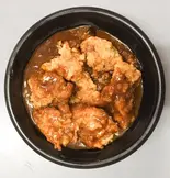 からあげ カレー丼大盛 ご飯大盛、ルー大盛（お好み焼・焼きそば えん 天王寺店）