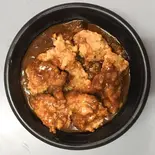 からあげカレー丼大盛 ご飯大盛、ルー大盛（京都九条ねぎ100使用 おねぎはん）