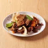 レバー野菜炒め（中華居酒屋 龍虎）