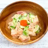 スパイシーポキ SPICY POKE 単品(150g)（豊洲市場直送まぐろ KEIKI BEACH 83）