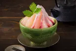 鯛とカンパチの2色丼茶漬け(海鮮屋が作る金のお茶漬け 溝口2丁目2号店)