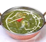 ほうれん草チキン/Sag Chicken Curry(インドダイニングサンライズ上永谷店)