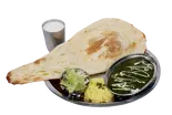1種カレーセット One Curry Set（ヤマカレーインドレストラン）