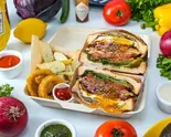 【新商品！】 パティーメルトサンドイッチ -Patty Melt Sandwich-（Juicy's Laboratory）