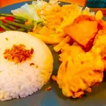 鳥の唐揚げ弁当（DaiDaiFarmCafe＆Kitchen＆Bar）