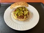 カレーバーガー（ウエスタンバーガー守口店）