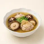 しいたけ鶏スープ（台湾木片弁当）