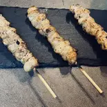 ぼんじり3本(塩)（炭火焼鳥 炭火屋一）
