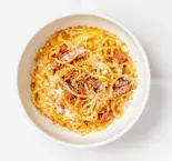 和風ガーリックカルボナーラ（おいしいパスタ）