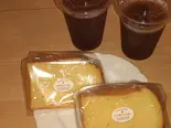 シフォンケーキ2個＆アイスコーヒー2杯（premiere cafe）