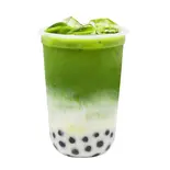タピオカ抹茶ミルクティー(タピオカは入っています)（龍翔堂 上野店）