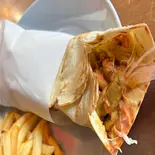 ケバブラップkebab wrapチキン (chicken)（Enjoy Kebab）