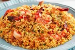 エビビリヤニ Shrimp Biryani(インド産高級Basmati Rice使用)（本格カレースターケバブ ビリヤニ ハラル専門店）