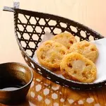 レンコンはさみ揚げ(楽が気 新橋本店)