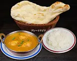 チキンカレーナンセット / Chicken Curry Naan Set（アジアンダイニング＆バー グレートアジア）