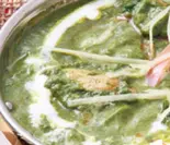 マトンほうれん草カレー/Mutton Spainach Curry(インドアジアンアカレーハウス KALIKA)