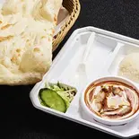 #1バターチキンカレーセット[BUTTER CHICKEN CURRY SET] ¥1,190（ASIAN DINING BARSHA）