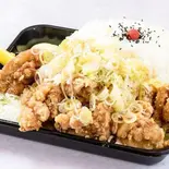 1キロねぎ塩からあげ弁当（【メガ盛り‼】1キロ弁当工房 肉MAX！！ 平岸店）