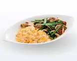 炒飯プレート(レバニラ＆玉子炒飯)Fried rice plate (fried rice with levanilla and egg)（上海イーエックス 葛西店）
