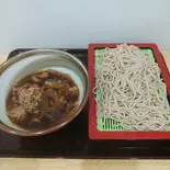 牛肉つけ麺(おそば 武蔵小山 長寿庵)