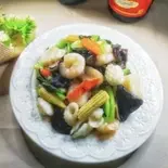 海鮮3種炒め(中華料理錦楽軒)