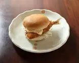 アジフライバーガー（うおよし食堂）