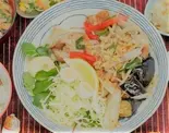 豚バラ生姜焼き定食（定食屋 ねこにこばん）