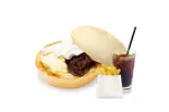 あん＆カスタードサンドセット/高加水バンズ（the 3rd Burger 新宿大ガード店）