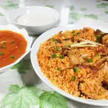 ビリヤ二セット / Biryani Set（Royal Star Kebab Nan Curry）