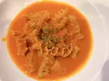 ピリ辛トマトのトリッパ Stewed spicy tomato tripe（麺や鳥我）