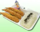 (弁当)ジャンボエビフライ弁当（からあげ 味彩）