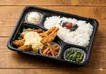 エビフライ弁当（配色のふれ愛 お母さんの台所）
