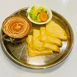 チーズハニーナンセットCheese Honey Naan Set(ドネルケバブ&ナンハウス西武立川支店)