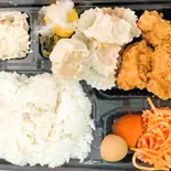 唐揚げ(3個)、自家製しゅうまい(3個)弁当（弁当 ほうでん）