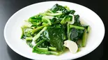 ほうれん草のニンニク炒め(中華料理Bear割引セール50%)