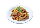鴨砂肝とネギの辛味和え（五福 秋葉原店）