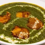 サグチキンカレー(Sag chicken)（ミルチ亜細亜食堂 柿生店）