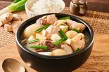【濃厚な鶏の旨味鍋】タッカンマリ＆ライスセット（タッカンマリ 닭한마리 TORIMARU 上戸田4丁目店）