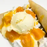 Wクリームマンゴーアイスくれーぷ（くれーぷくれーぷ）