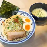 鶏白湯味玉つけ麵（つけ麺や 武双 グランツリー武蔵小杉店）