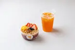 アサイーボウル【チョコレートグラノーラ】フルサイズ+ドリンク（Yoru Asa）