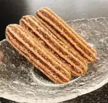 ミニチュロス チョコ(3本)（【大阪名物 揚げたこ焼き・イカ焼き】粉もん屋 清水店）