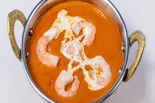 バターえびカレー Butter Prawn Curry（インド・ネパール料理 マハ・ラスミ）