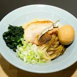 味玉煮干油そば（東京極上煮干 野毛店）