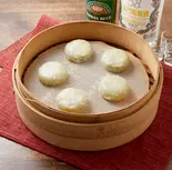にら饅頭Steamed Chive Dumpling（台湾タンパオ 三宮生田ロード店）