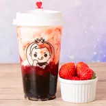 いちごヨーグルト(BoBaTea 稲毛店)