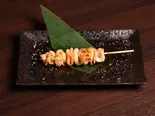 国産鶏皮串（燈）