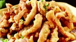 豚ロースの黑胡椒ニンニク揚げ(中華料理Bear割引セール50%)
