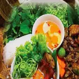 BÚN CHẢ HÀ NÔI ハノイ風ブンチャー（ベトナム料理BIEN XANH QUAN）